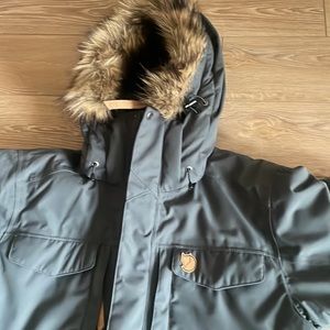 Fjallraven Yupik Parka Mountain Blue - worn 3 times